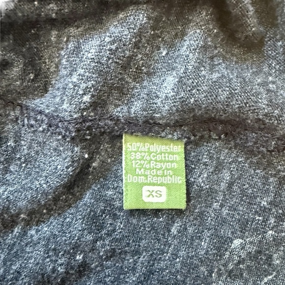 Alternative Earth Painted Vintage‎ Grey Buddha Hooded Long Sleeve T-Shirt XS - Picture 6 of 7